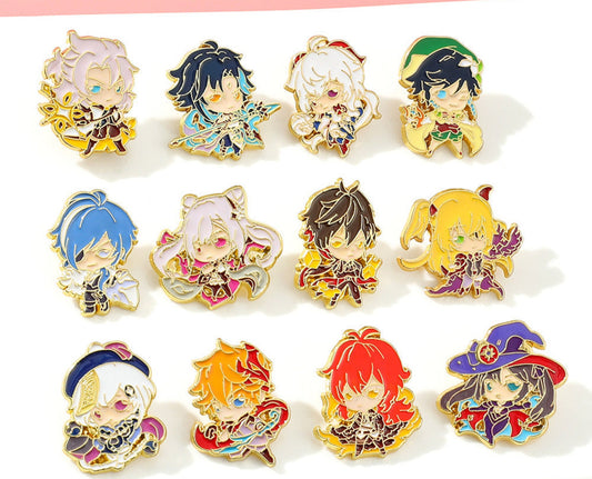 Genshin Impact  Hard Enamel Pin