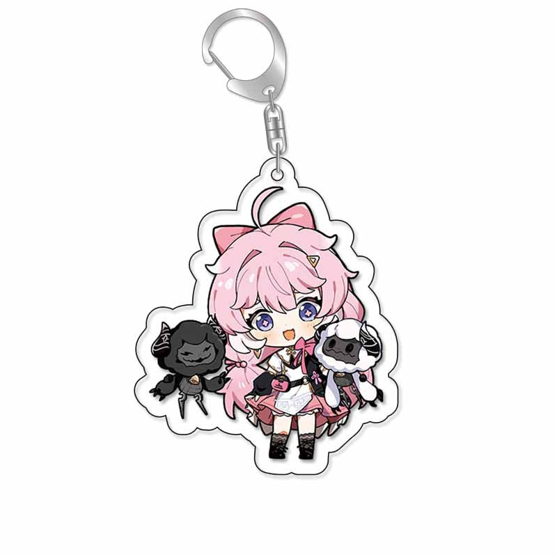 Wuthering Waves Cutie Keychain Charms
