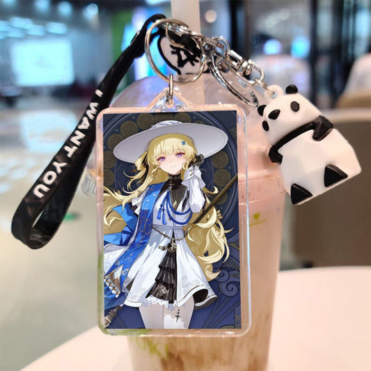 Wuthering Waves Card Keychain Charms & Panda