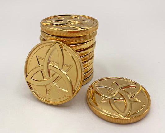 Genshin Impact Mora Coin - 24k Gold Plated